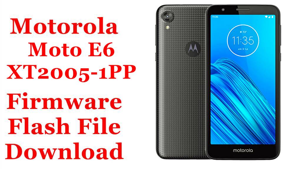 Motorola Moto E6 XT2005 1PP