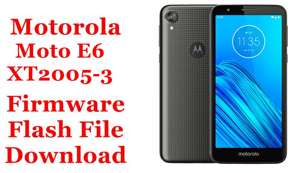 Motorola Moto E6 XT2005 3