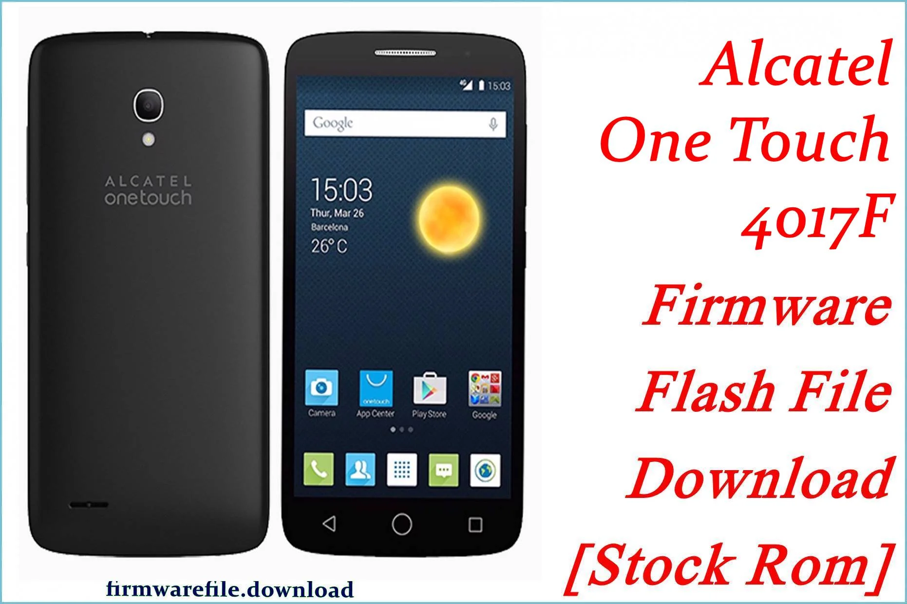 Alcatel One Touch 4017F 1