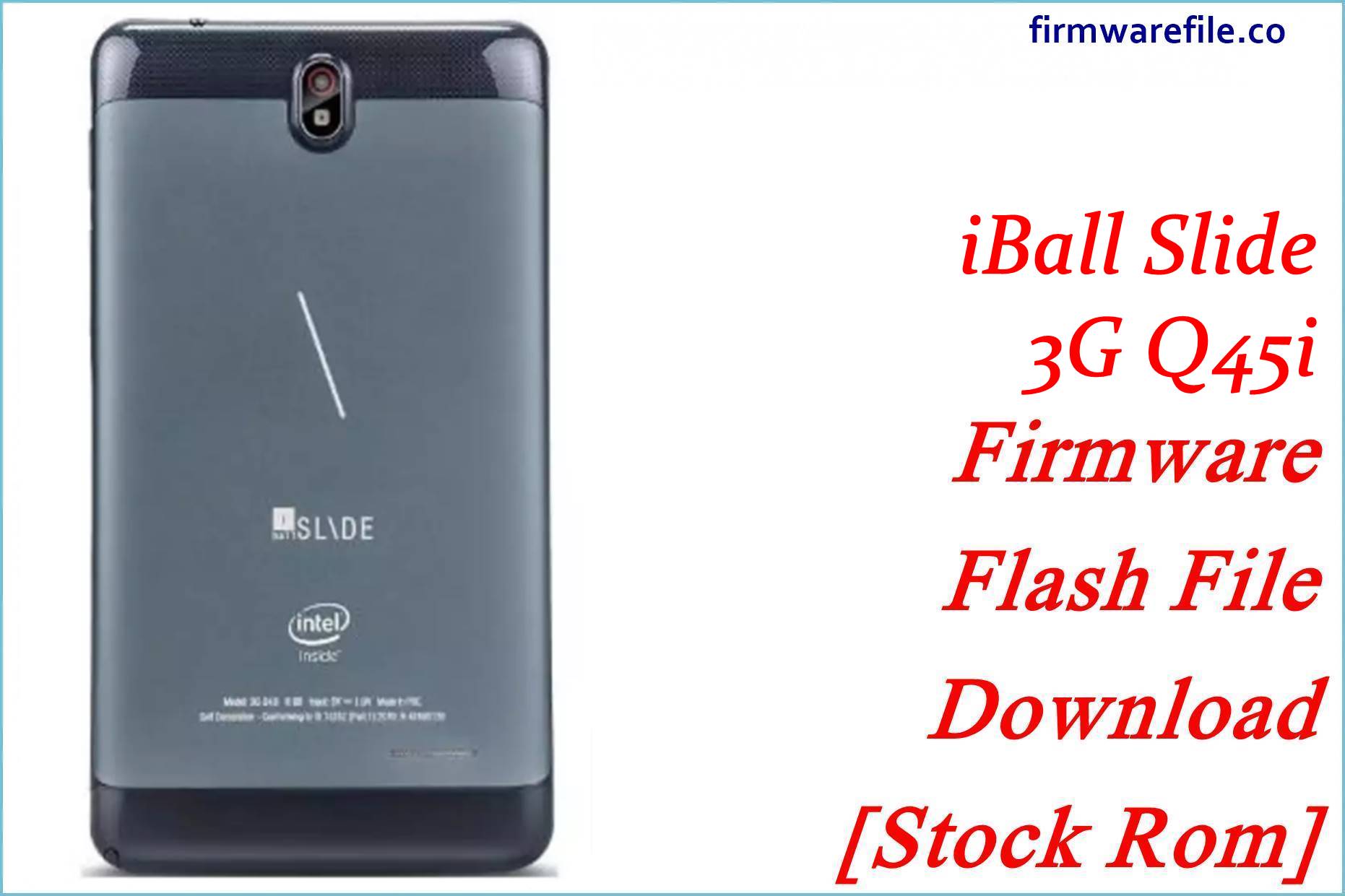 iBall Slide 3G Q45i