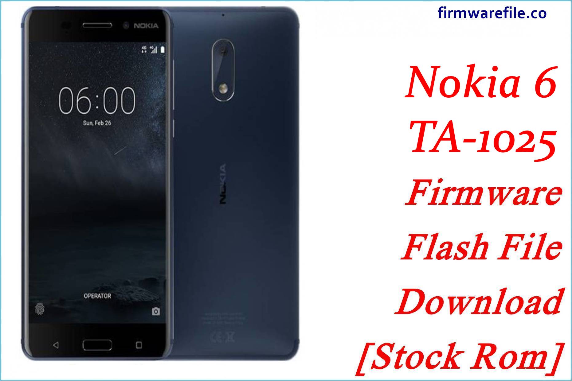 Nokia 6 TA 1025