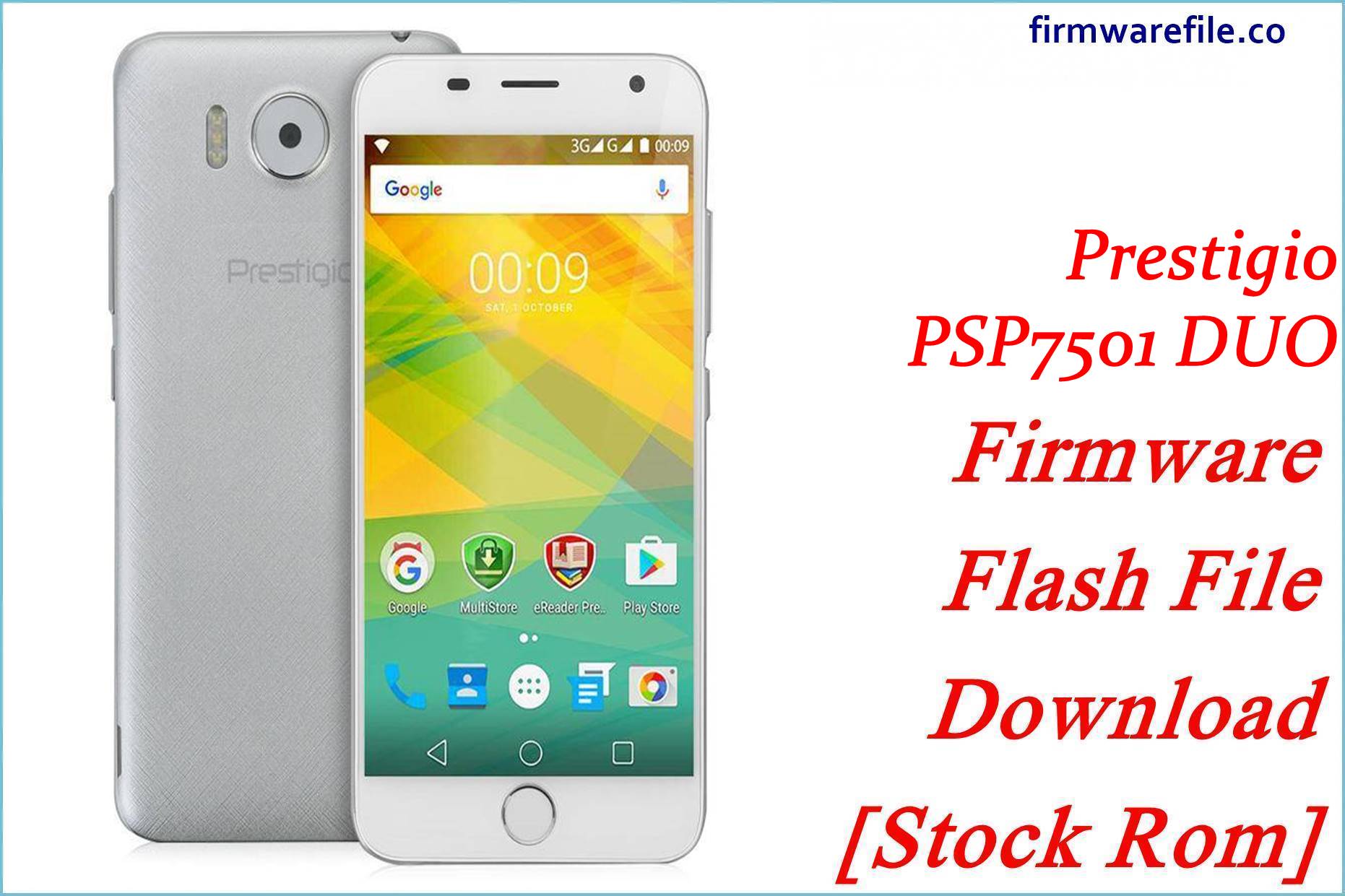 Prestigio PSP7501 DUO Firmware Flash File Download [Stock Rom]
