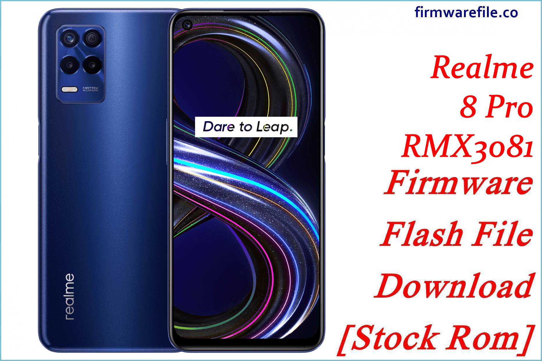 realme 8 flash file download