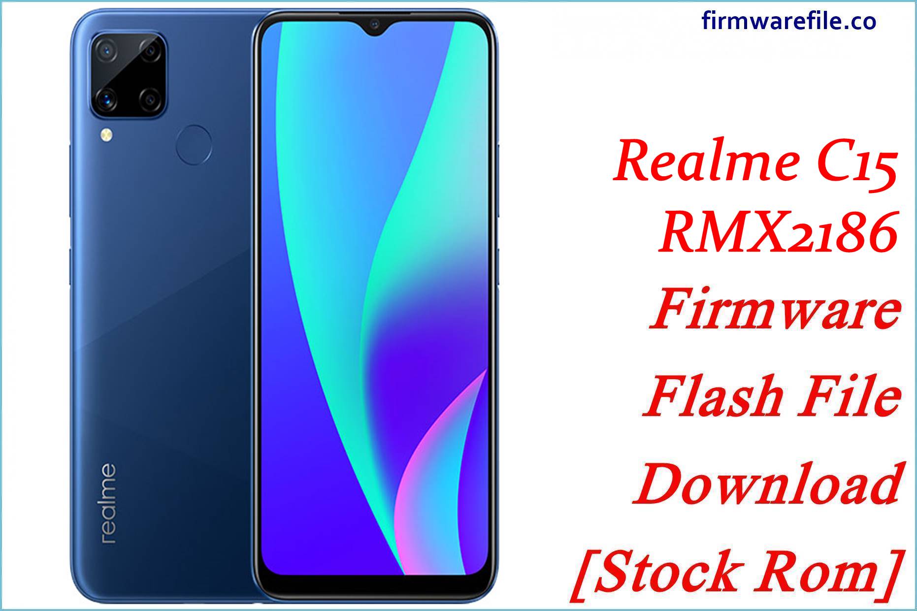 Realme C15 RMX2186