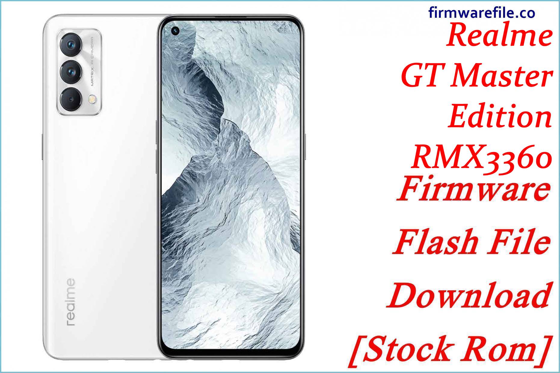 Realme GT Master Edition RMX3360