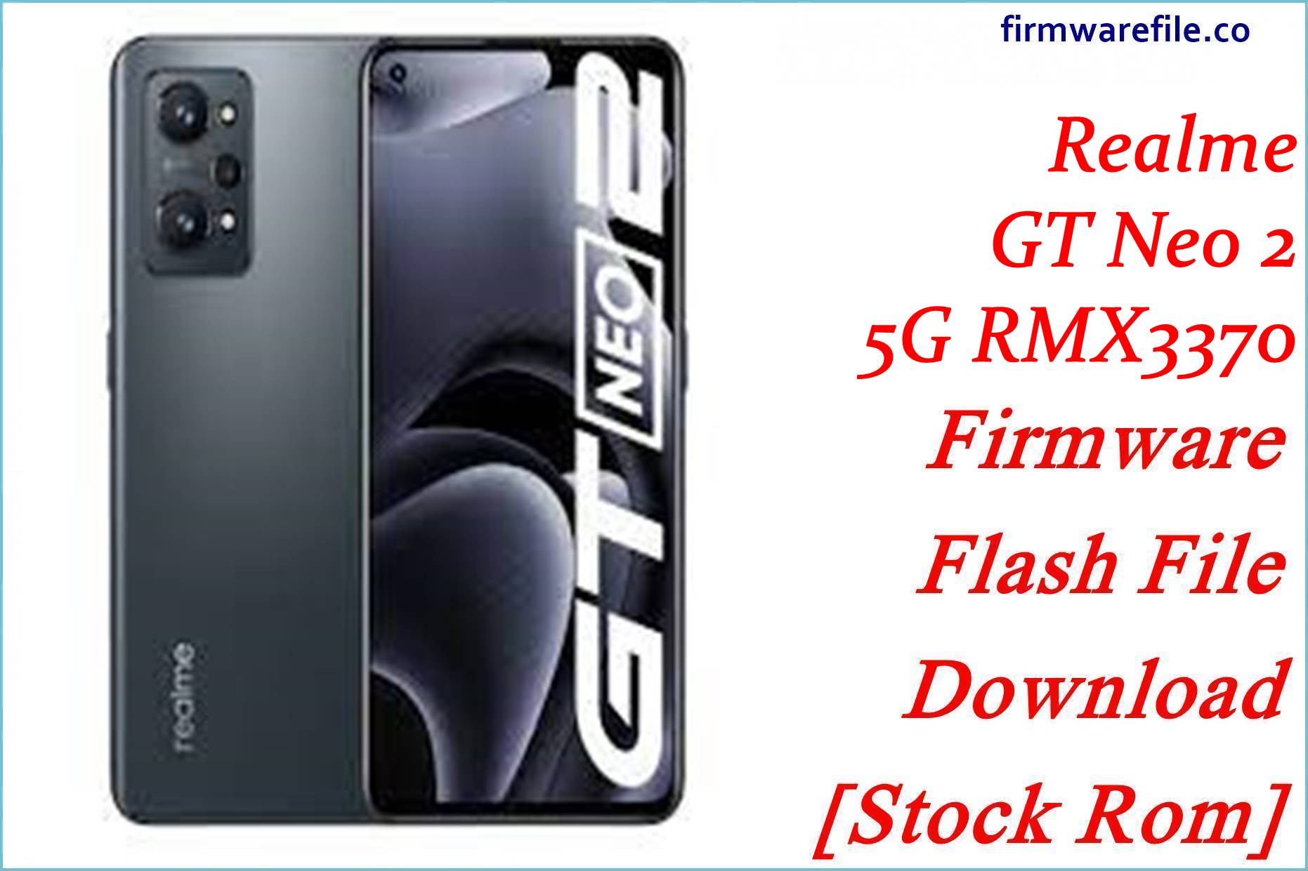 Realme GT Neo 2 5G RMX3370