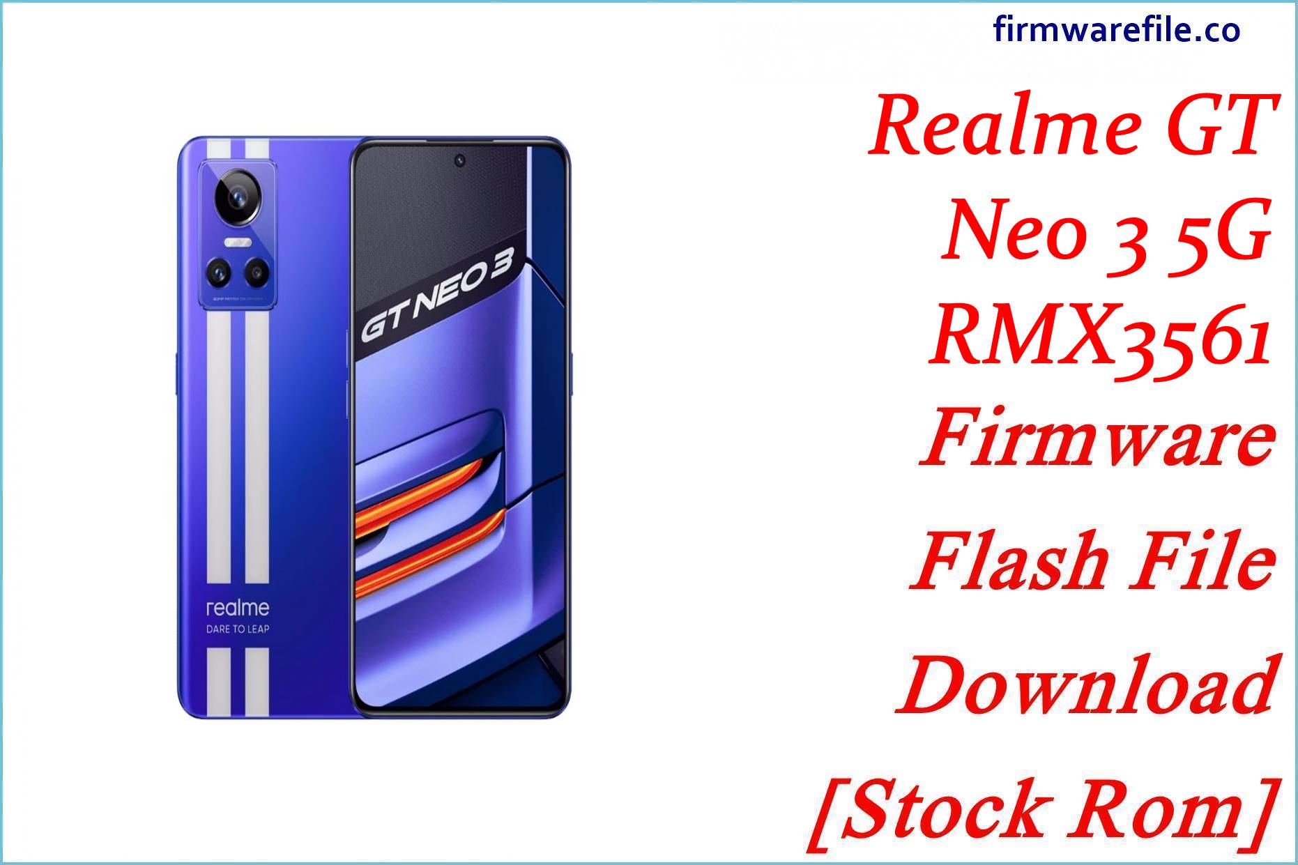 Realme GT Neo 3 5G RMX3561