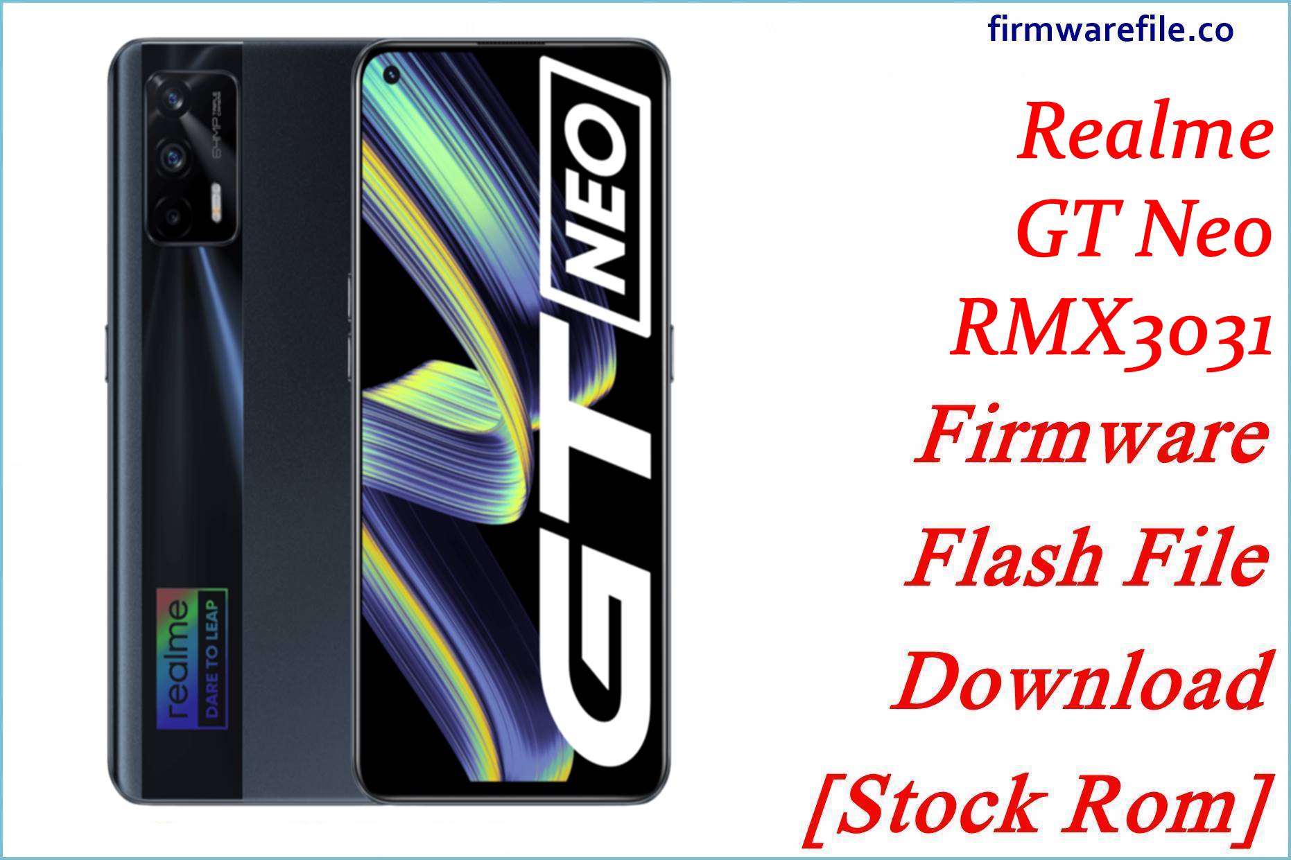 Realme GT Neo RMX3031