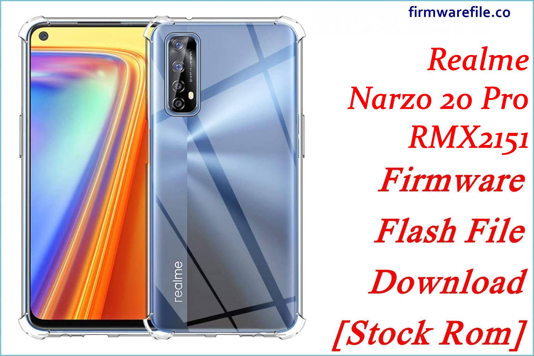Realme Narzo 20 Pro RMX2151