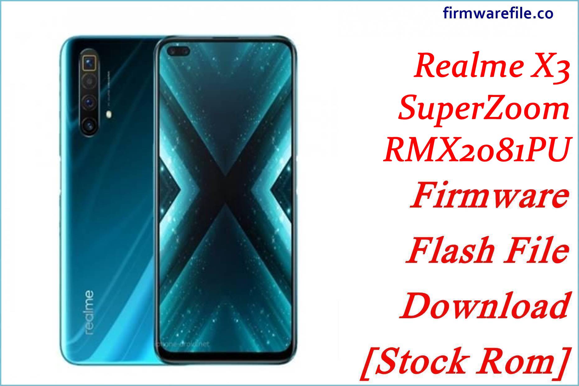 Realme X3 SuperZoom RMX2081PU