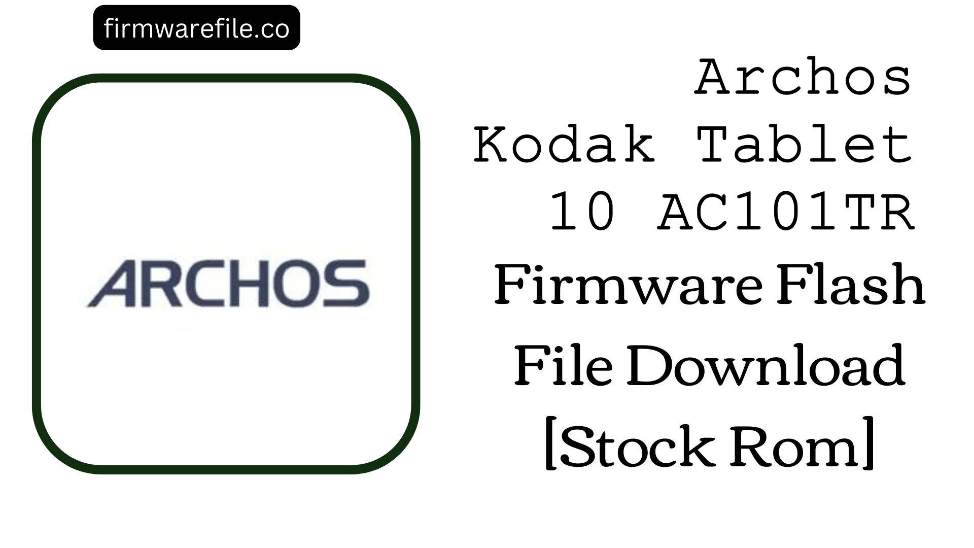 Archos Kodak Tablet 10 AC101TR