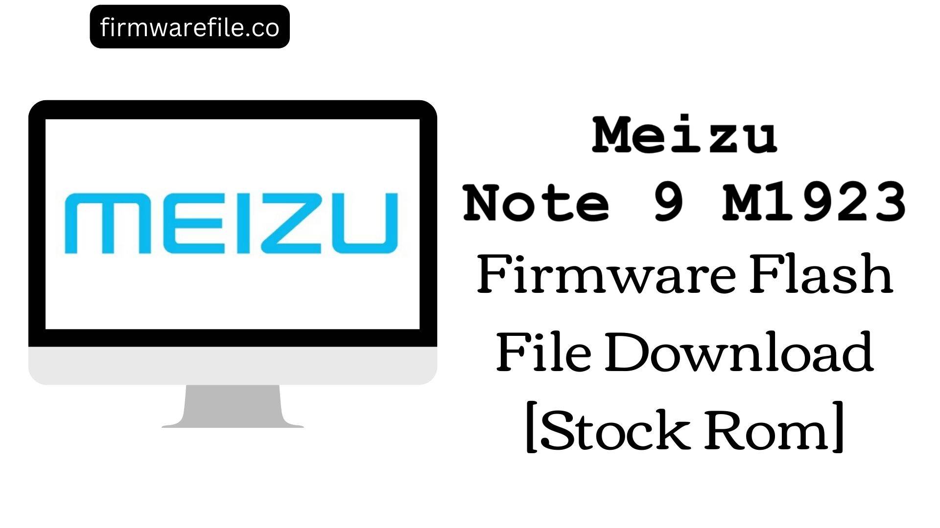 Meizu Note 9 M1923